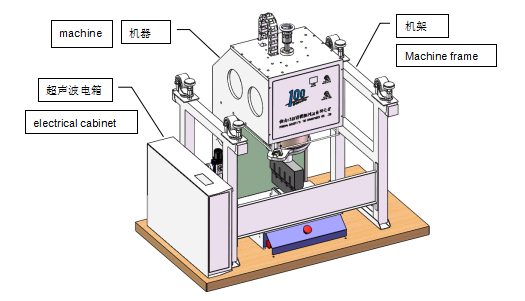 4200W超聲波焊切機(jī)運輸裝箱圖與組裝圖